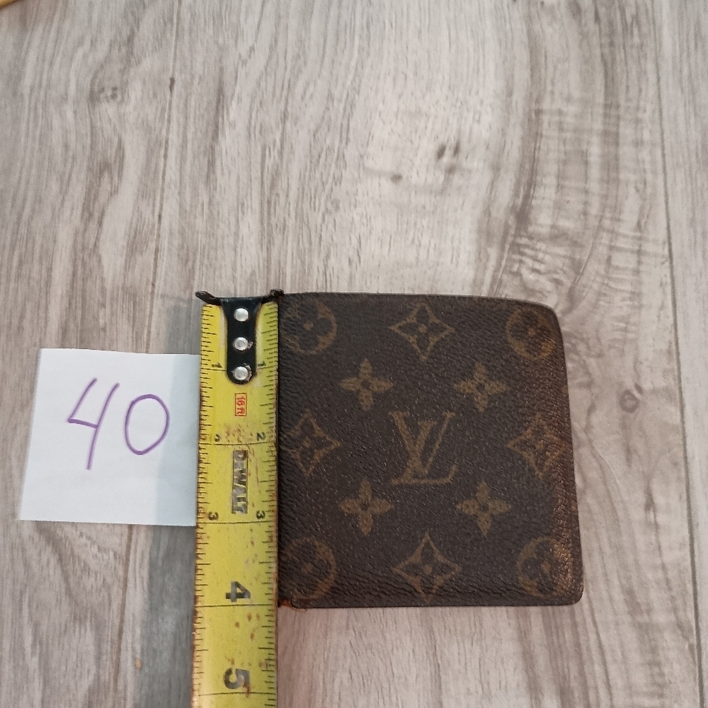 Authentic Louis Vuitton Monogram Bi-Fold Portefeuille Marco Men’s Wallet - Picture 12 of 12